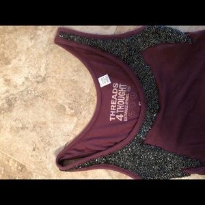 Threads 4 Thought Tops - Threads4thought beaded tank Threads 4 Thought Tops - Threads4thought beaded tank